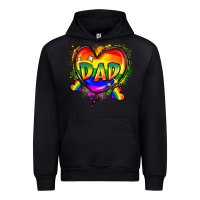 Black Dad pride Urban Hoodie - FaDigitalArtStudio
