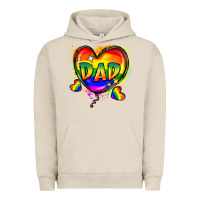 Pigment French Oak Dad pride Urban Hoodie - FaDigitalArtStudio