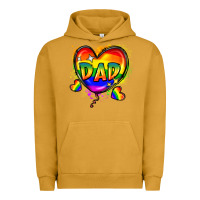 Pigment Peanut Butter Dad pride Urban Hoodie - FaDigitalArtStudio