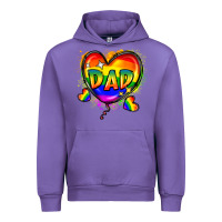 Tulip Dad pride Urban Hoodie - FaDigitalArtStudio