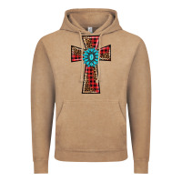 Christmas Cross Vintage Hoodie | Teevron