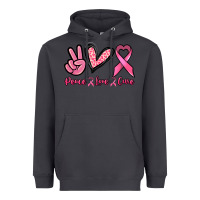 Smoke Peace love cure Cancer Awareness Heavyweight Hoodie - HowdyJamesFarm