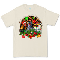 Bone Christmas party and chickens Premium Tee - AdoDesignShop