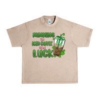 French Oak iced coffee and luck Urban Heavy Tee - MaliasSmallBusiness