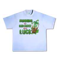 Grape Ice iced coffee and luck Urban Heavy Tee - MaliasSmallBusiness