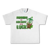 Lunar Rock iced coffee and luck Urban Heavy Tee - MaliasSmallBusiness