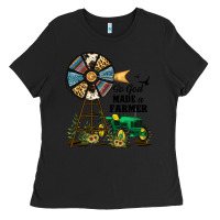 Black So God Made a Farmer Ladies Tee - JahusDesignShop