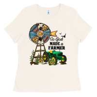 So God Made A Farmer Ladies Tee | Teevron