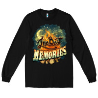 Black camping the best memories Long Sleeve Tee - NancyCooperArtShop