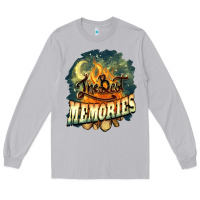 Moon Dust camping the best memories Long Sleeve Tee - NancyCooperArtShop