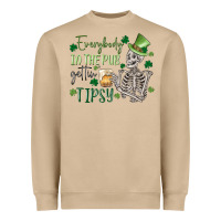 Mushroom everybody in the pub gettin' tipsy Heavyweight Sweatshirt - MaliasSmallBusiness