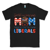 Black just a normal mom trying not to raise liberals Classic Tee - MaliasSmallBusiness