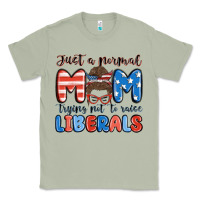 Matcha just a normal mom trying not to raise liberals Classic Tee - MaliasSmallBusiness
