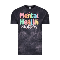 Cloud Black mental health matters Vintage Tee - MaliasSmallBusiness