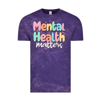 Cloud Purple mental health matters Vintage Tee - MaliasSmallBusiness