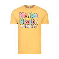 Vintage Mustard mental health matters Vintage Tee - MaliasSmallBusiness