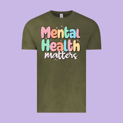 Mental Health Matters Vintage Tee Designed By Maliassmallbusiness