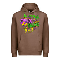 Chestnut Love Mardi Gras Y'all Premium Hoodie - HowdyJamesFarm