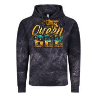 Cloud Black queen bee Vintage Hoodie - LillyAllenDesigns