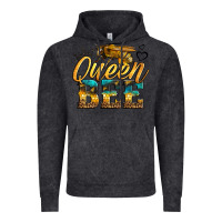 Vintage Black queen bee Vintage Hoodie - LillyAllenDesigns