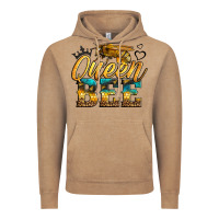 Vintage Coffee queen bee Vintage Hoodie - LillyAllenDesigns