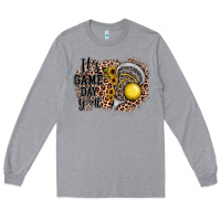 Heather Grey it's game day y'all lacrosse Long Sleeve Tee - JahusDesignShop