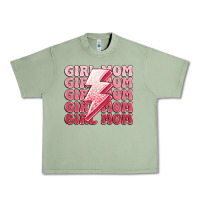 Oil Green girl mom Urban Heavy Tee - MaliasSmallBusiness