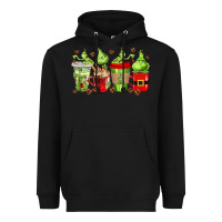 Black grinch coffee cups Heavyweight Hoodie - texasbilliewilder