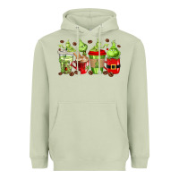 Matcha grinch coffee cups Heavyweight Hoodie - texasbilliewilder