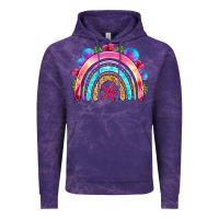 Cloud Purple summer rainbow Vintage Hoodie - NancyCooperArtShop