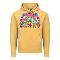 Vintage Mustard summer rainbow Vintage Hoodie - NancyCooperArtShop