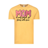 Mom In Every Season, She Shines With Grace Vintage Tee | Teevron