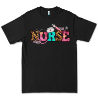 Black nurse with nurse element Premium Tee - AdoDesignShop