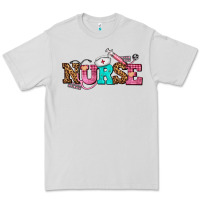 Dove Grey nurse with nurse element Premium Tee - AdoDesignShop