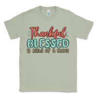 Matcha thankful blessed and kind of a mess Classic Tee - MaliasSmallBusiness