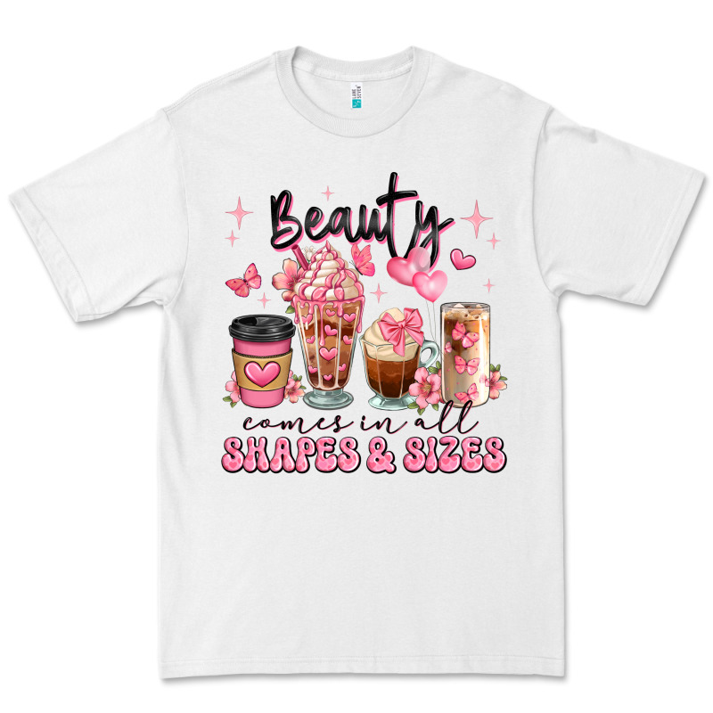 Beauty Comes In All Shapes And Sizes Coffee Cups Premium Tee by JahusDesignShop | Teevron