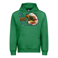Emerald Wild and free Urban Hoodie - FaDigitalArtStudio