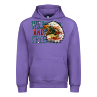 Tulip Wild and free Urban Hoodie - FaDigitalArtStudio