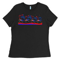 Black american truck libbey glass Ladies Tee - HRA Design Shop