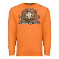 Carrot Chasin you like a shot of whiskey bull skull Premium Sweatshirt - HowdyJamesFarm