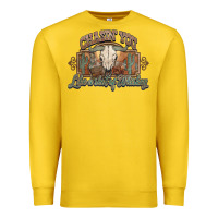 Lemon Chasin you like a shot of whiskey bull skull Premium Sweatshirt - HowdyJamesFarm