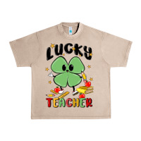 French Oak lucky teacher Urban Heavy Tee - MaliasSmallBusiness