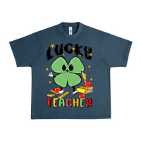 Midnight Navy lucky teacher Urban Heavy Tee - MaliasSmallBusiness