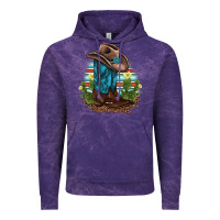 Western Boots And Hat Cactus Leopard Serape Pattern Vintage Hoodie | Teevron