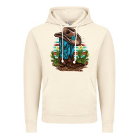 Vintage Artic western boots and hat cactus leopard serape pattern Vintage Hoodie - BarkalooDesign