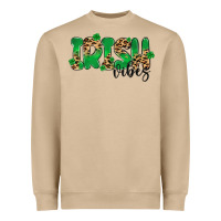 Mushroom ırısh vibes Heavyweight Sweatshirt - MaliasSmallBusiness