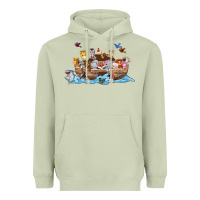 Matcha noahs ark Heavyweight Hoodie - texasbilliewilder