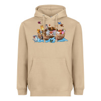 Mushroom noahs ark Heavyweight Hoodie - texasbilliewilder
