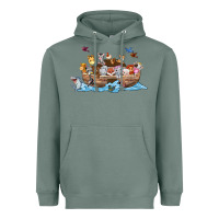 Sage noahs ark Heavyweight Hoodie - texasbilliewilder