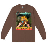 Chestnut campfirescocktails Long Sleeve Tee - NancyCooperArtShop